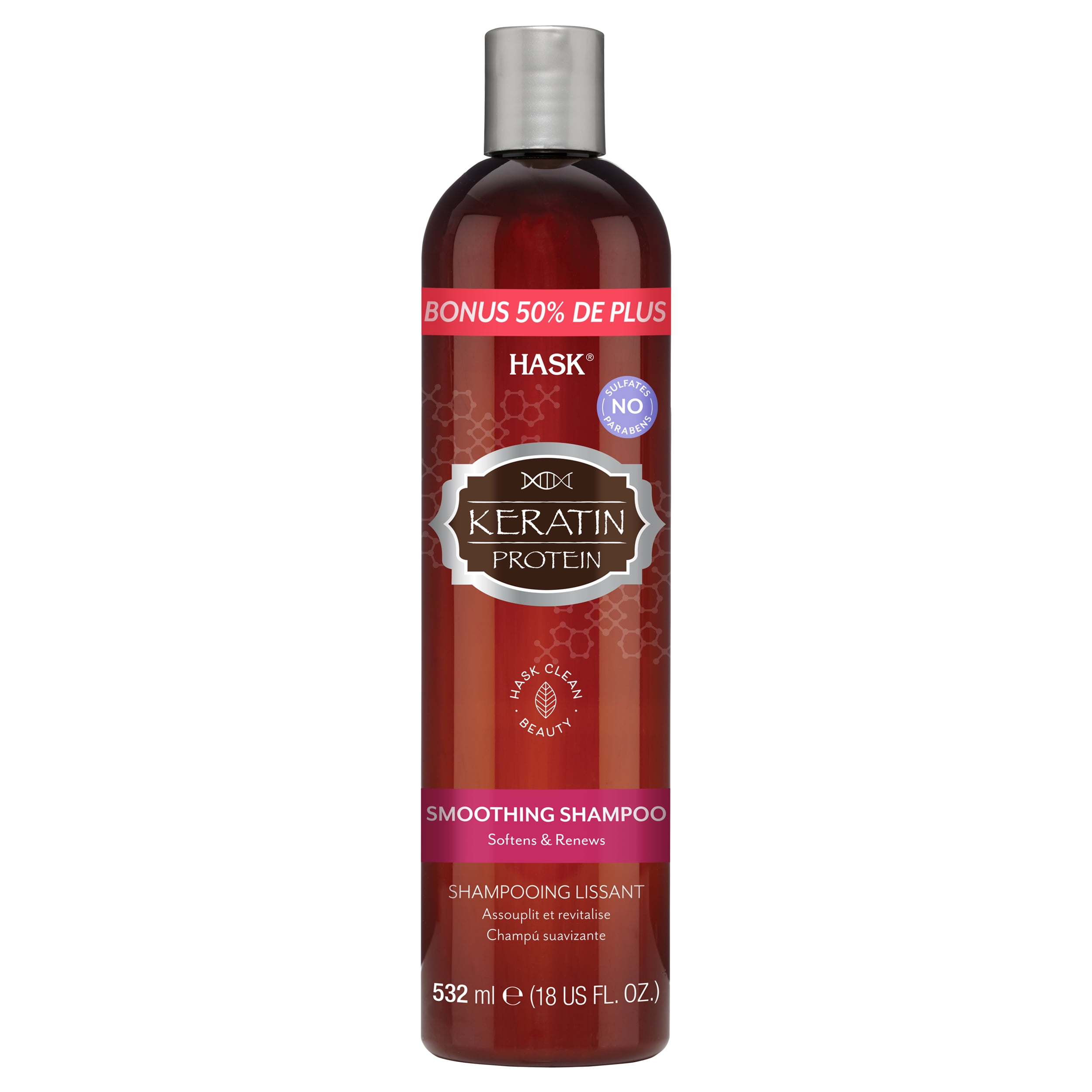 Hask keratin protein clearance shampoo after keratin treatment