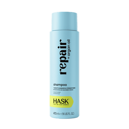 HASK Repair + Argan Oil Shampoo, 16 fl oz