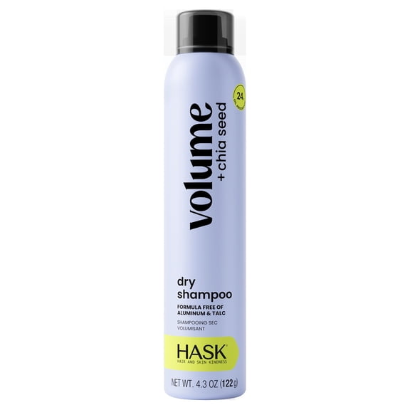 HASK Volumizing Aluminum-Free Dry Shampoo with Chia Seed, Net WT 4.3oz