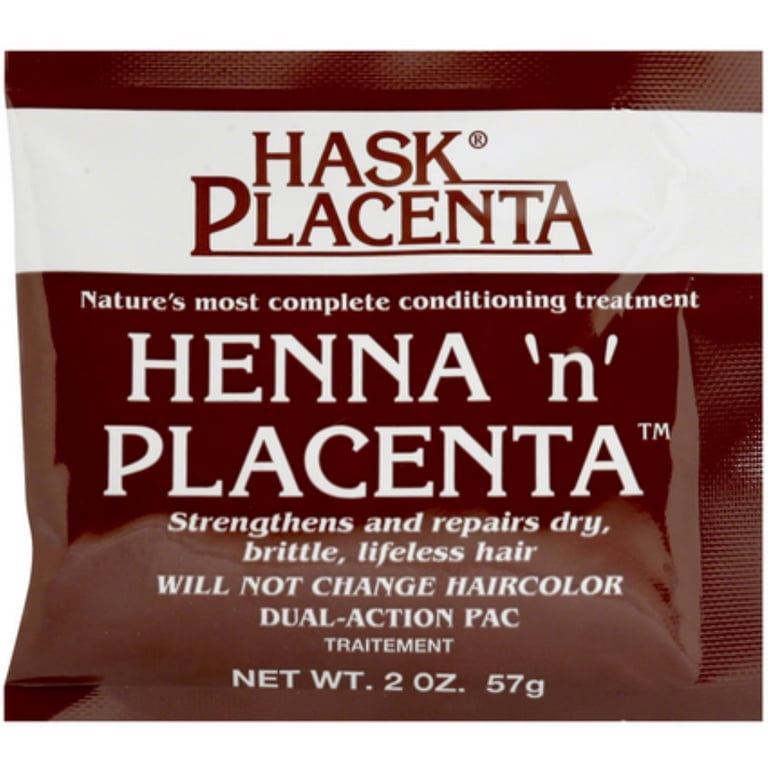 HASK Henna n Placenta Hair Conditioning Treatment with Olive Oil
