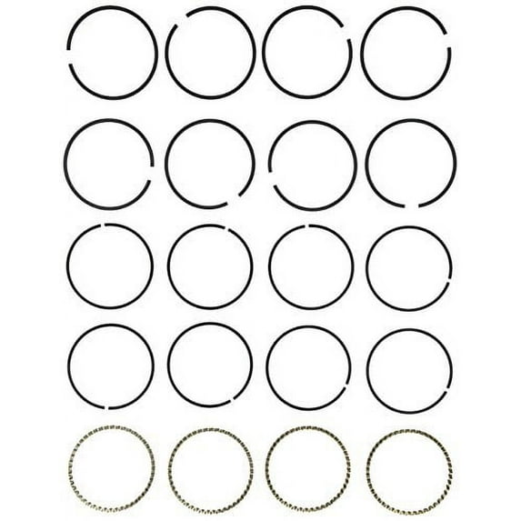 HASTINGS 4-CYL RING SET