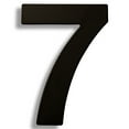 thumbnail image 1 of HASWARE 12 inch (30 cm) Stainless Steel House Number Apartment Door Numbers Mailbox Address Sign with 2 Screws (#7, Black), 1 of 5
