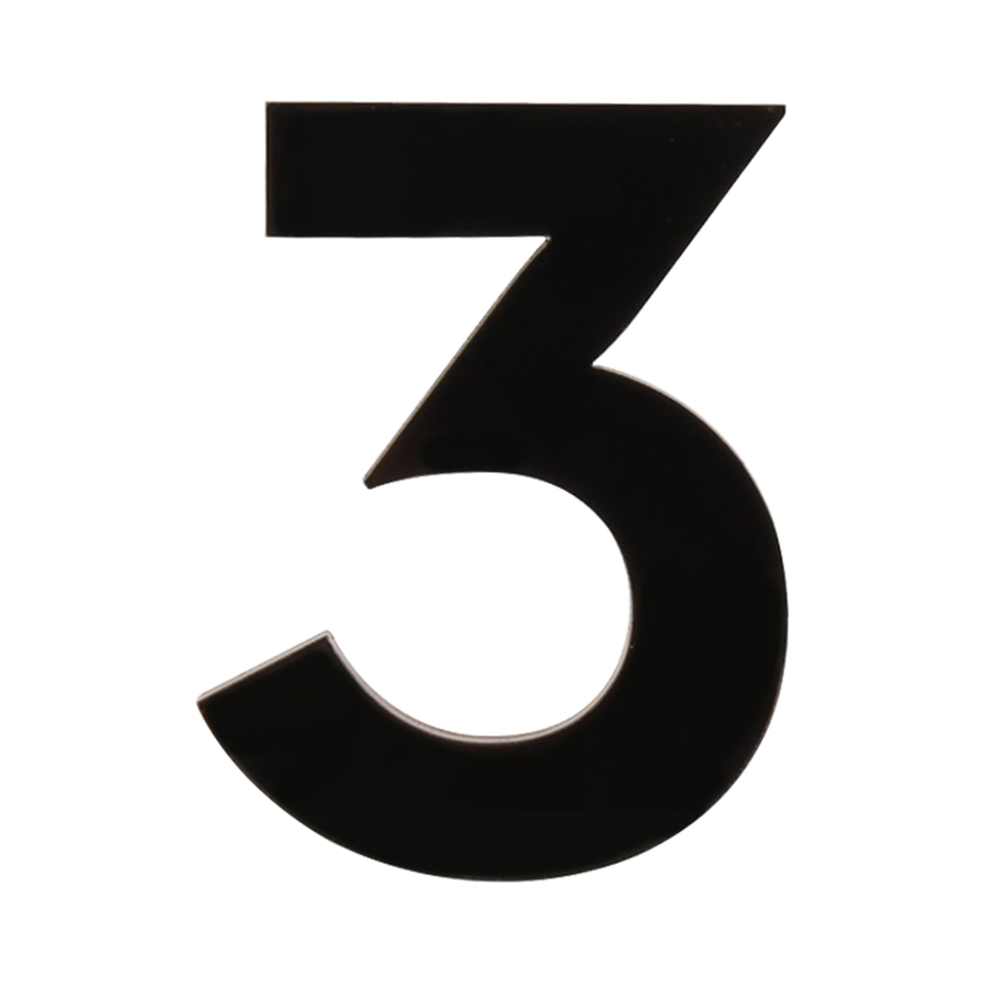 HASWARE 3 inch (7.5 cm) Self Adhesive House Number Apartment Door ...