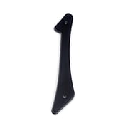HASWARE 4 inch 10 cm Metal House Number, Aluminum Alloy #1, Black