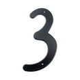 thumbnail image 1 of HASWARE 4 inch (10 cm) Metal House Number Apartment Door Numbers Mailbox Address Sign, Aluminum Alloy (#3, Black), 1 of 7