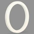 thumbnail image 1 of HASWARE 6 inch (15 cm) Floating House Number Apartment Door Numbers Mailbox Address Sign, Aluminum Alloy (#0, White), 1 of 5