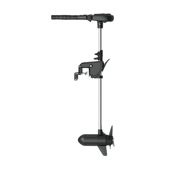 HASWING OUTDOOR Electric Trolling Motor 12V 3 HP Power 39.4 Inch Shaft Brushless Protruar Transom Mount Bracket Stepless Speed Control Folding Handle Boat Fishing Saltwater Freshwater 50756