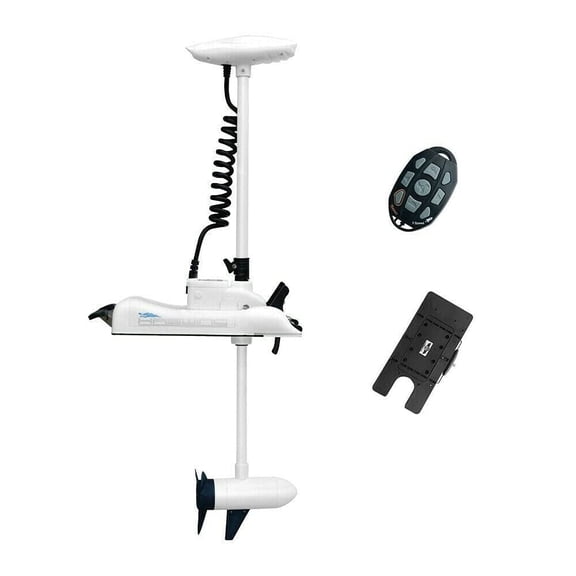 HASWING OUTDOOR Electric Trolling Motor 24V 80LB 48 Inch Shaft Cayman Bow Mount Boat Fishing Saltwater Freshwater with Remote Control and Quick Release Bracket