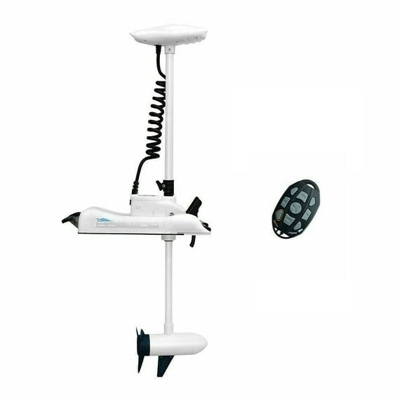 HASWING OUTDOOR Electric Trolling Motor 24V 80LB 48 Inch Shaft Cayman Bow Mount Boat Fishing Saltwater Freshwater with Remote Control