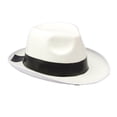 thumbnail image 1 of HAT-GANGSTER WHITE, 1 of 4