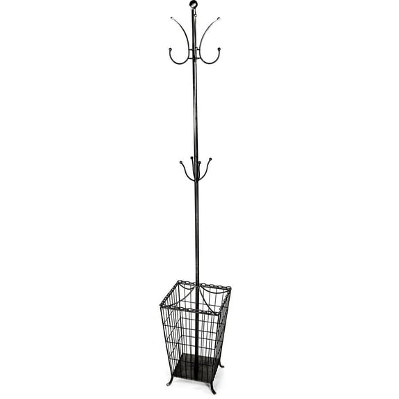 HAT RACK WITH BASKET