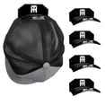 thumbnail image 1 of HAT-TAC - Wall Hat Rack Organizer (4-Pack) MADE IN USA Patented Baseball Cap Multi-Purpose Curved Shelf Hanger for Door, Closet, Office, Bedroom, Sturdy Clip Decor Mount System (HT Original Design), 1 of 7