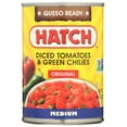 thumbnail image 1 of HATCH Diced Tomatoes & Green Chiles, 10oz, Kosher, Gluten Free, Non-GMO Project Certified, 1 of 5
