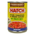 thumbnail image 1 of HATCH Diced Tomatoes & Green Chilies with Roasted Garlic, 10oz, Kosher, Gluten Free, Non-GMO, 1 of 4