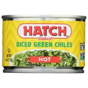 HATCH Select Hot Diced Green Chiles, 4oz