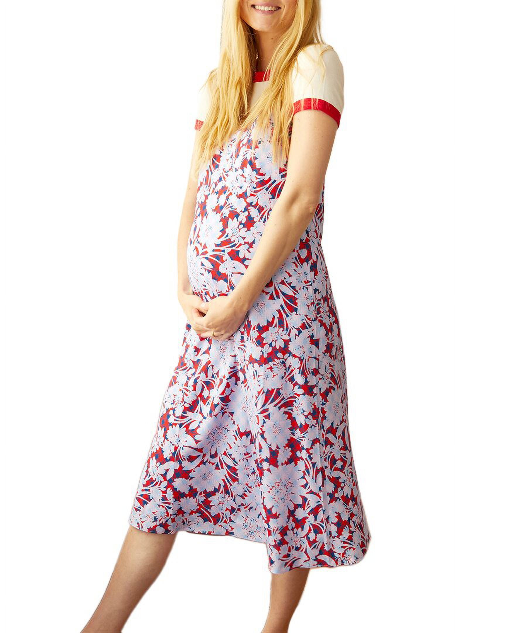 HATCH womens Maternity The Short Ricky Slip Dress, Walmart