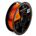 thumbnail image 1 of HATCHBOX 3D PLA-1KG1.75-TORN PLA 3D Printer Filament, Dimensional Accuracy +/- 0.05 mm, 1 kg Spool, 1.75 mm, Transparent Orange, 1 of 8