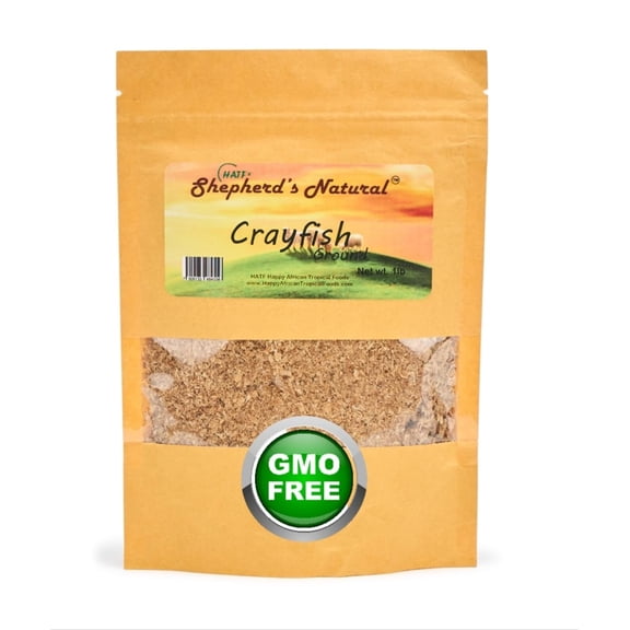 HATF'S SHEPHERD'S NATURAL Crayfish (Dried, Ground) 16oz / 1 lb. Bag