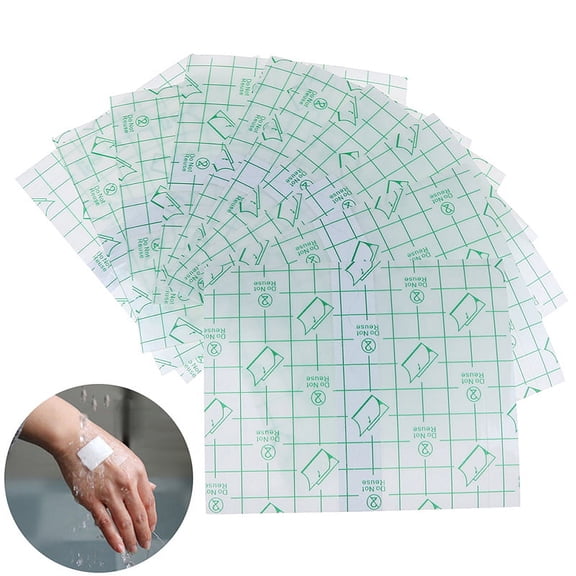 HATISS 10 Waterproof transparent adhesive wound dressing fixer plaster stretch fixation