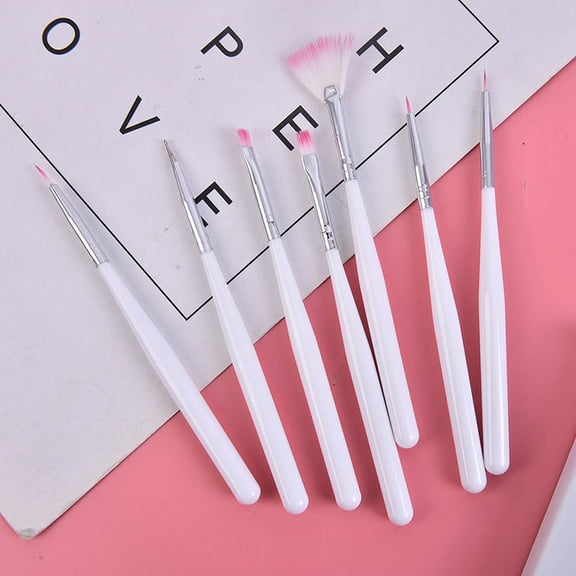 HATISS 7pcs Cake Icing Decorating Painting Brush Fondant Dusting Sugarcraft DIY Tool