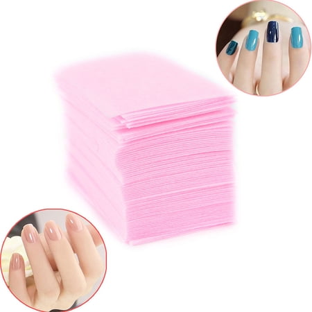 HATISS Nail Polish Remover Cleaner Manicure Wipes Lint Free Cotton Pads Paper Nail Art
