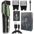 thumbnail image 1 of HATTEKER Hair Clipper with Vacuum Function – 1–20 mm Length Adjustment, IPX6 Waterproof, USB-C Charging, Quiet & Precise, 1 of 6