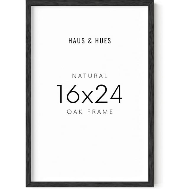 HAUS AND HUES 16 x 24 Frame Set of 1 16 x 24 Poster Frame, 16x24