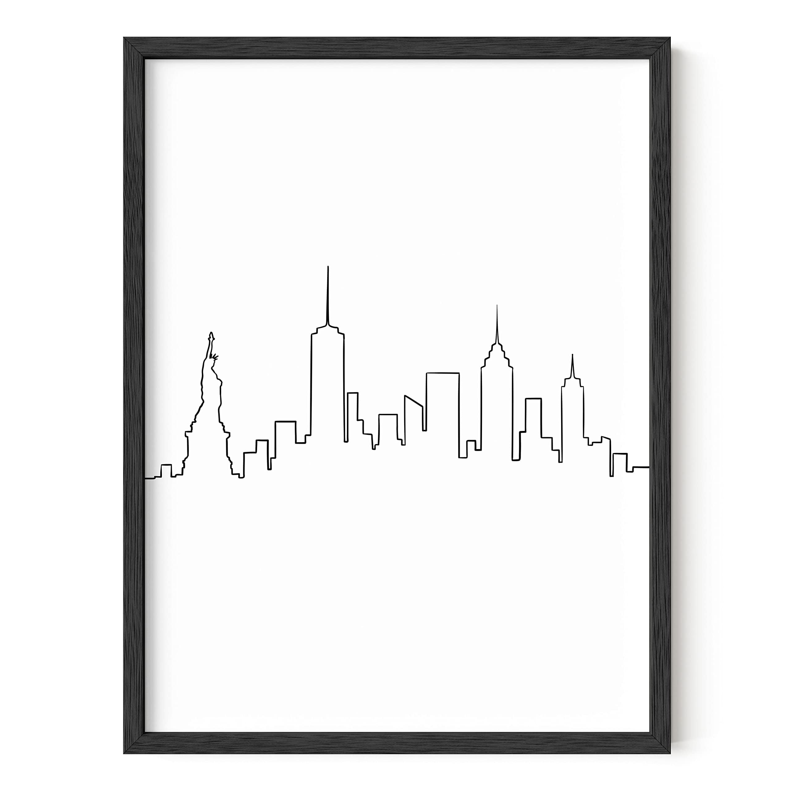 HAUS AND HUES Black and White NYC Wall Art Black and White Pictures for