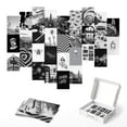 HAUS AND HUES Black and White Wall Decor Photo Collage Kit Aesthetic