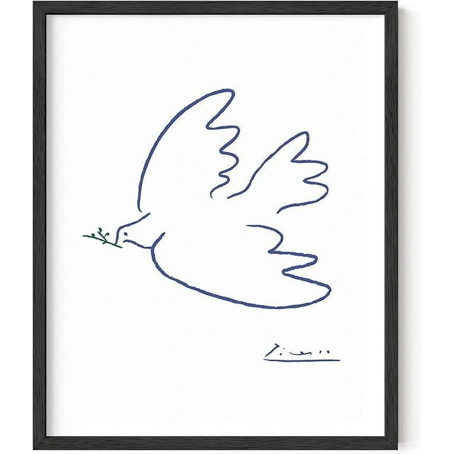 HAUS AND HUES Dove of Peace Art Print Picasso Wall Art - Pablo Picasso ...