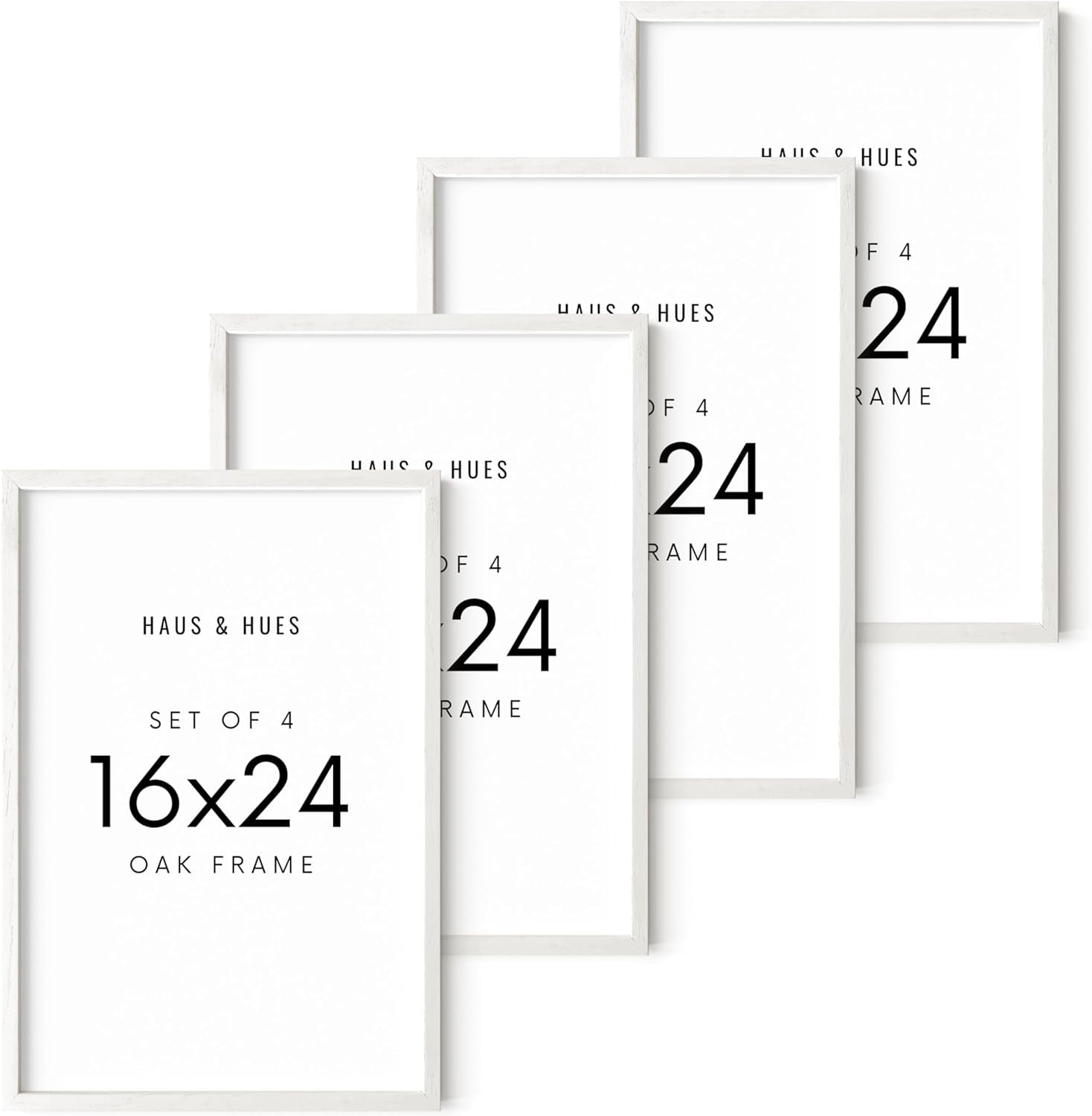 HAUS AND HUES Picture Frames 16x24 Set of 4 16x24 Picture Frames for