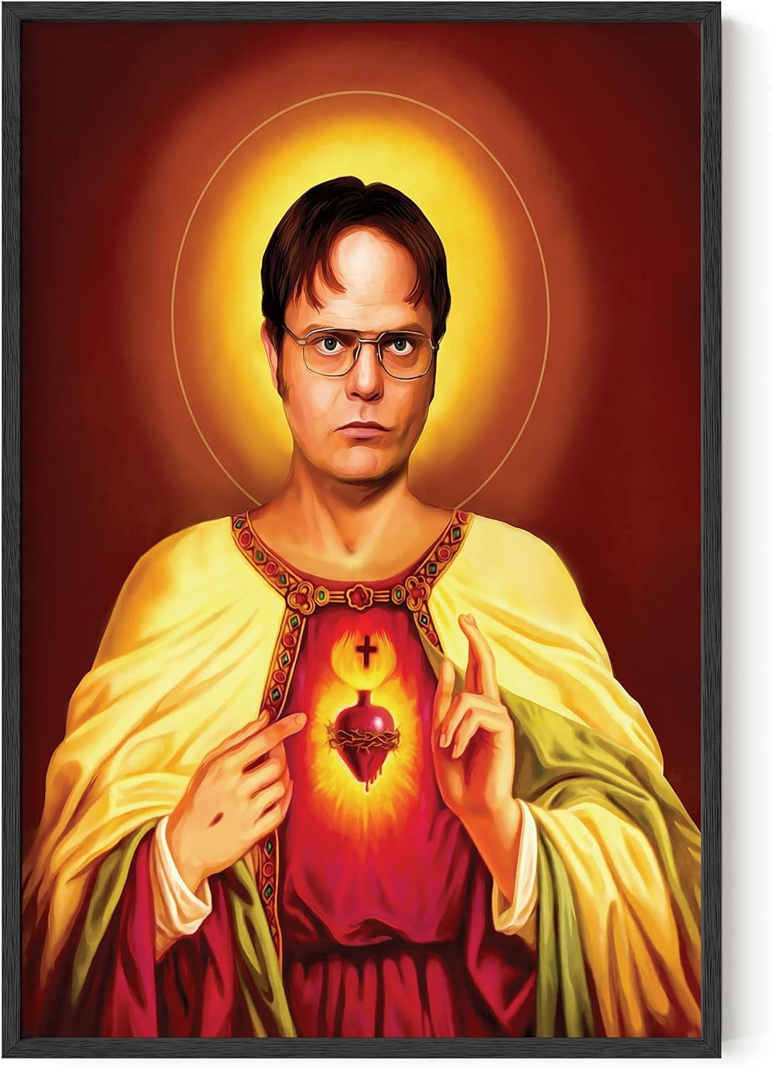 HAUS AND HUES The Office Dwight Schrute Poster The Office TV Show