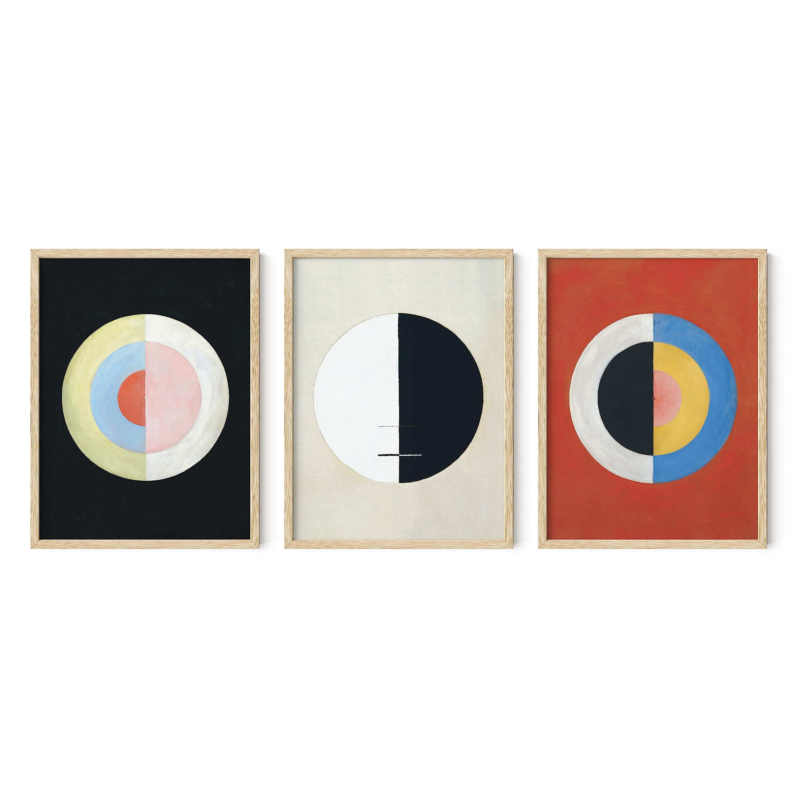 Hilma Af Klint Abstract Geometric Art Print Set, 12" x 16"