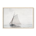 thumbnail image 1 of HAUS AND HUES Vintage Beach Wall Art - Yacht Vintage Oil Paintings for Exquisite Wall Decor in Home and Office Spaces (24x36 Unframed), 1 of 6