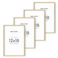 thumbnail image 1 of HAUS AND HUES 12x18 Picture Frames For Wall - Set Of 4 Poster Frames 12x18, Picture Frames 12x18, 12x18 Frames, Frames 12 X 18, Gallery Wall Frame Set, 12x18 Poster Frame (Beige Frame), 1 of 6