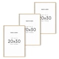 thumbnail image 1 of HAUS AND HUES 20x30 Picture Frames - Set of 3 Poster Frames 20x30, 20x30 Inch Frames, Poster Frames 20 X 30 Inches, Picture Frames 20x30, 20x30 Frames, 20 X 30 Frames (Beige Framed), 1 of 6