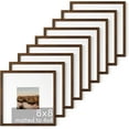 thumbnail image 1 of HAUS AND HUES 8x8 Frame - Square Walnut Picture Frames 8x8 set of 9, Walnut Picture Frames, Picture Frame 8x8, Walnut Frames Picture Frames 8x8, Square Frames Walnut Photo Frames, 8x8 Picture Frames, 1 of 6
