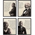 thumbnail image 1 of HAUS AND HUES African American Art Black History Posters for Classroom Black History Month Decorations & African American Posters for Classroom African American Wall Art UNFRAMED (11" x 14"), 1 of 6
