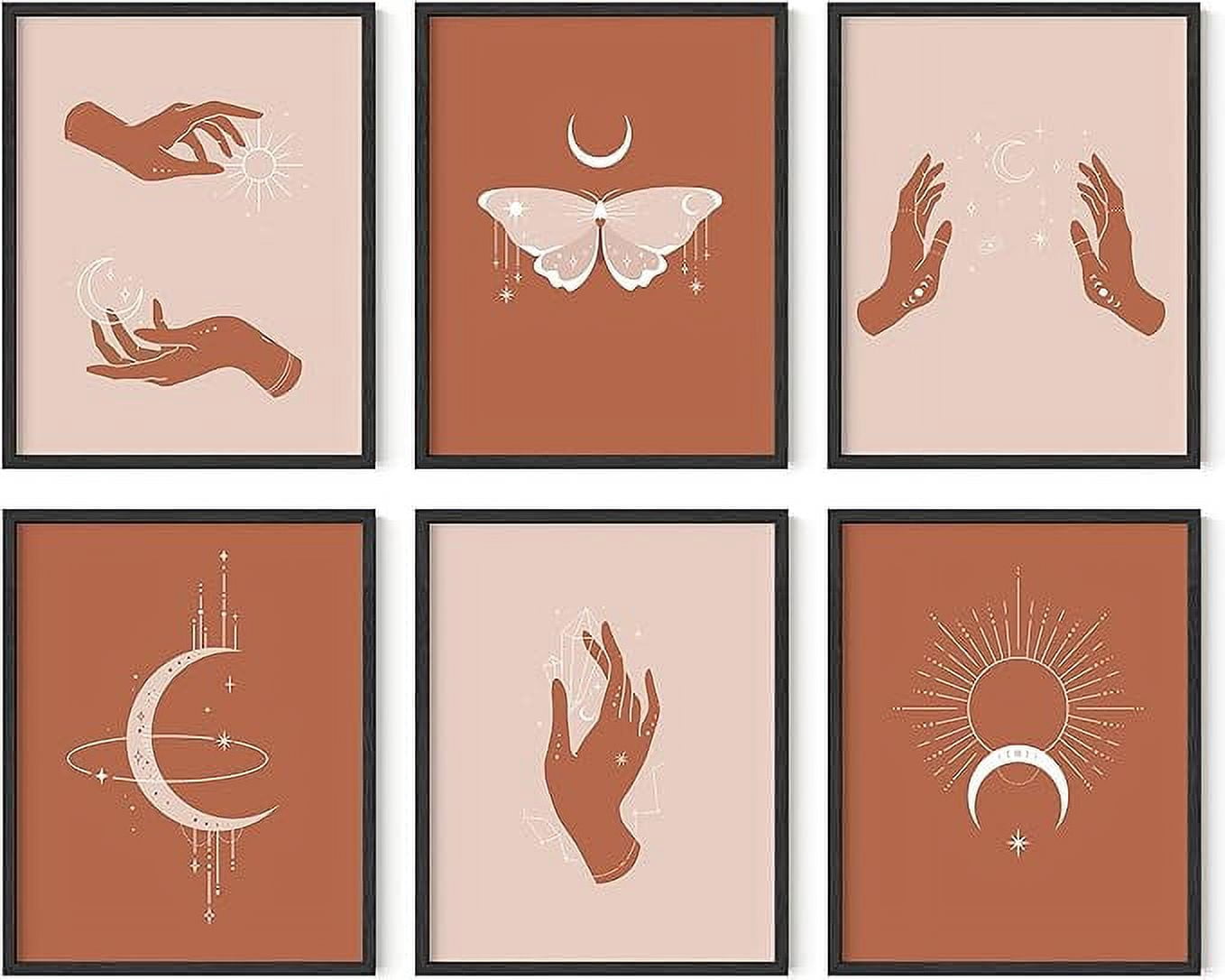 HAUS AND HUES Astrology Posters and Celestial Decor - Sun and Moon Art ...