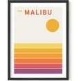 thumbnail image 1 of HAUS AND HUES California Vintage Posters For Room Aesthetic - Retro Vintage Travel Posters, Malibu Beach Posters, 1960s Poster, Yellow Posters, Vintage Prints For Wall Decor (Unframed, 12x16), 1 of 6