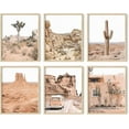 thumbnail image 1 of HAUS AND HUES Desert Succulent Wall Art & Botanical Prints Set of 6 Southwestern Wall Decor, Cactus Art Prints, Joshua Tree Wall Art, Desert Art Cactus Wall Decor Posters Nature UNFRAMED (8x10), 1 of 6