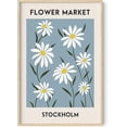 thumbnail image 1 of HAUS AND HUES Flower Market Poster, Danish Pastel Posters, Flower Posters and Prints, Flowers Wall Poster, Flower Prints Wall Art, Pastel Room Decor Aesthetic Flowers (24" x 36" Framed Beige), 1 of 6