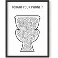 thumbnail image 1 of HAUS AND HUES Funny Bathroom Wall Art and Restroom Decor Funny Bathroom Decor Wall Art | Hilarious Bathroom Decorations | Funny Bathroom Signs Decor | Toilet (Black Framed, 12x16), 1 of 6