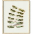 thumbnail image 1 of HAUS AND HUES Green Wall Art Sunglasses Decor Sage Green Room Decor Aesthetic Cute Posters Aesthetic Green Aesthetic Room Decor Glam Wall Art Aesthetic Posters for Teen Girls (16" x 20" Framed Beige), 1 of 6