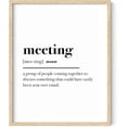 thumbnail image 1 of HAUS AND HUES Home Office Wall Decor - Funny Wall Art for Office Cubicle Wall Decor, Funny Office Decorations for Work, Funny Cubicle Decor, Wall Sayings for Office Meeting (Framed Beige, 16x20), 1 of 6
