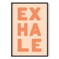 thumbnail image 1 of HAUS AND HUES Inhale Exhale Wall Art and Yoga Poster - Inhale Exhale Prints and Yoga Quotes Wall Decor | Inhale Wall Art Poster Inhale Exhale Wall Decor Yoga Meditation (24" x 36" Unframed), 1 of 6
