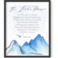 thumbnail image 1 of HAUS AND HUES The Lord's Prayer Artwork - Christians Posters, Religious Wall Pictures, Biblical Posters, Kids Prayer Poster, Religious Posters For Classroom, Christian Wall Posters (Unframed, 16x20), 1 of 6