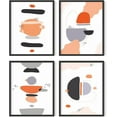 thumbnail image 1 of HAUS AND HUES Minimal Abstract Art Posters - Set of 4 Geometric Art Abstract Posters, Modern Art Posters Abstract Wall Decor Minimal Art Aesthetic Posters for Room (Unframed 16x20), 1 of 1