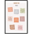 thumbnail image 1 of HAUS AND HUES Motivational Posters for Office - Inspirational Quotes Wall Art, Counselor Gifts, Self Love Affirmations, Positive Classroom, Mindfulness, Mental Health (24" x 36" Unframed), 1 of 6