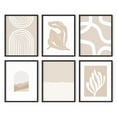 thumbnail image 1 of HAUS AND HUES Neutral Wall Art, Beige Wall Decor, Beige Wall Art, Wall Art Modern Abstract, Matisse Poster, Matisse Prints, Geometric Wall Art, Mid Century Modern Wall Art, Boho Art (Unframed 11x14), 1 of 6